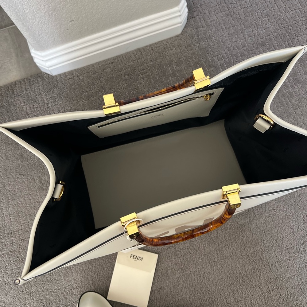Inspo Cream Tote Bag - Picture 2 of 5